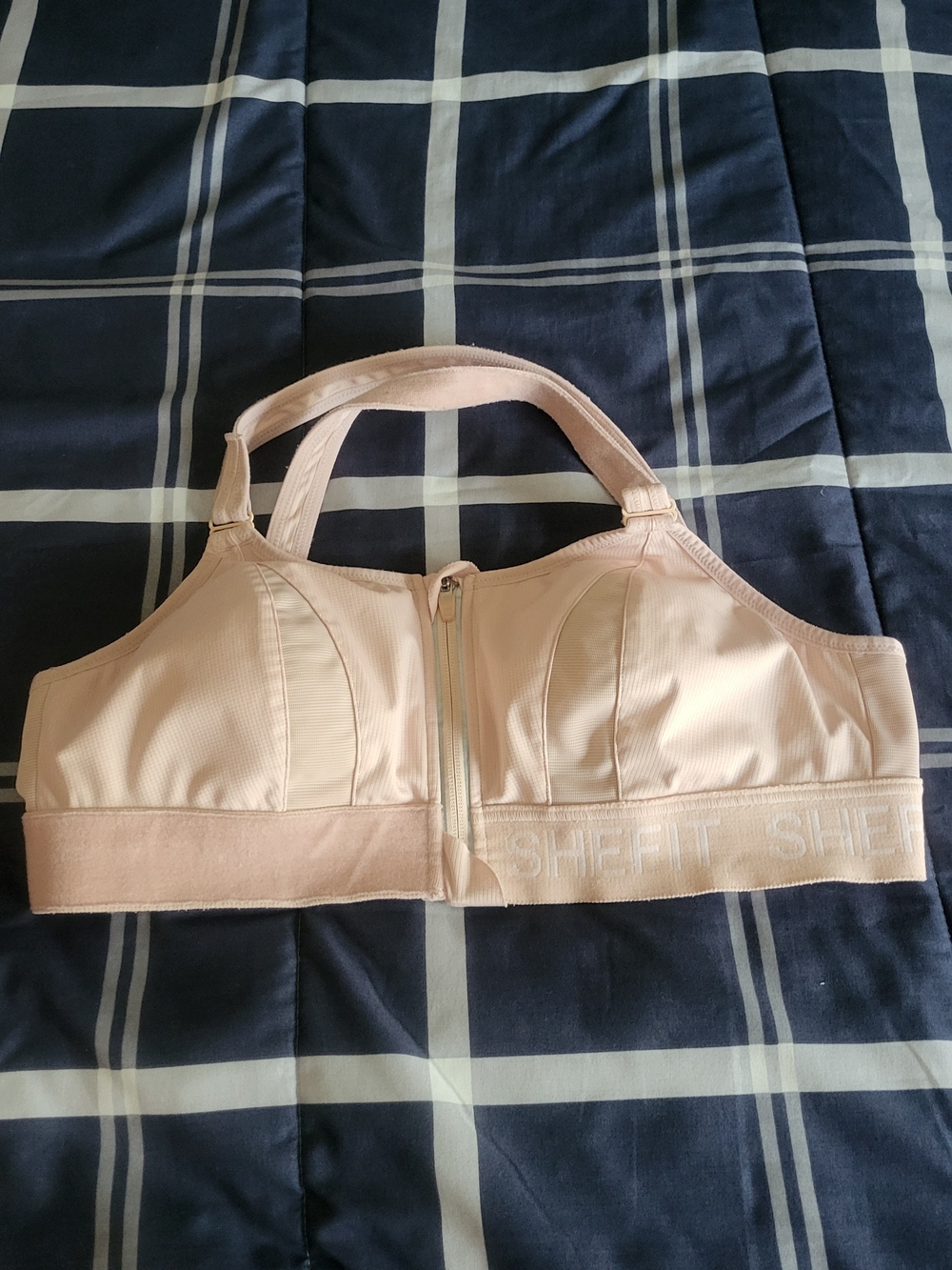 SHEFIT Sandstorm Front-Zip High Support Sports Bra - LUXE 1